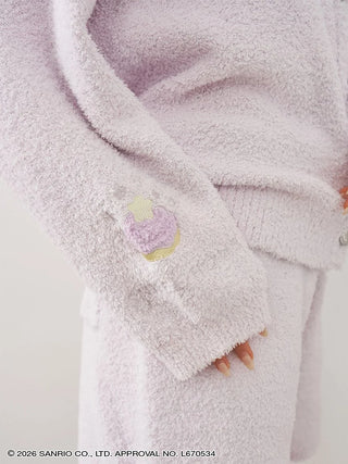 【Cinnamoroll】 Knit Cardigan with Designed Buttons