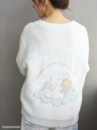 【Cinnamoroll】 Knit Cardigan with Designed Buttons