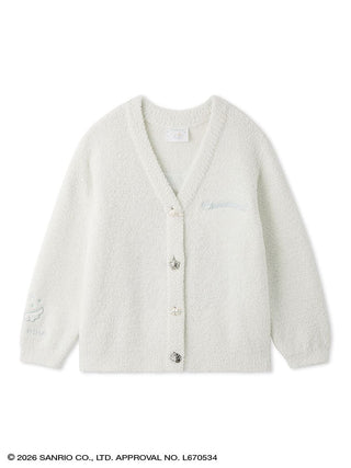 【Cinnamoroll】 Knit Cardigan with Designed Buttons