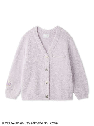 【Cinnamoroll】 Knit Cardigan with Designed Buttons