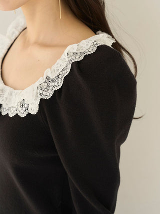 Lace Knit Top