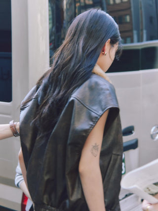 Variegated Gilet Blouson