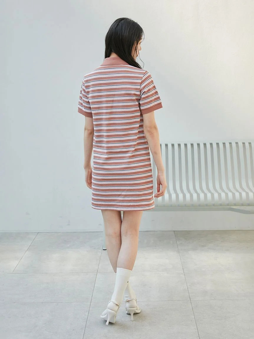 LACOSTE Polo Dress F(ONE SIZE) / BROWN LACOSTE Polo Dress F(ONE SIZE) / BROWN