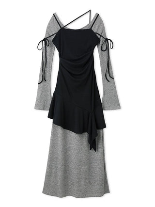Layered Design Cut Dress