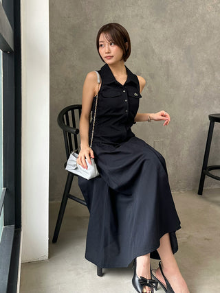 LACOSTE Sleeveless Polo Dress