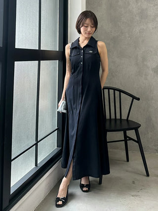 LACOSTE Sleeveless Polo Dress
