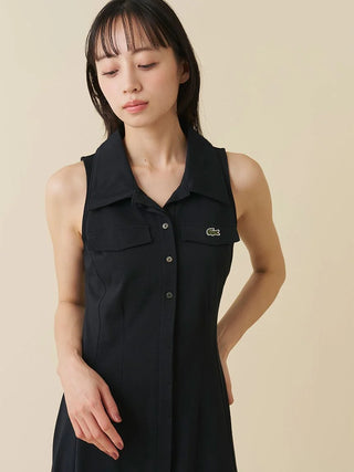 LACOSTE Sleeveless Polo Dress