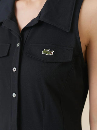 LACOSTE Sleeveless Polo Dress