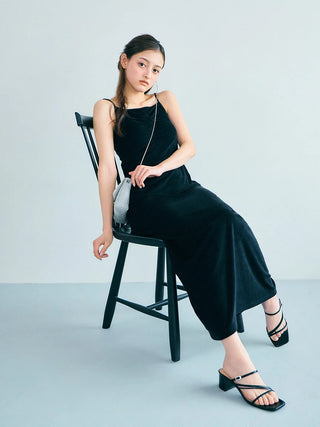 Terry Hoodie & Cami Dress Set