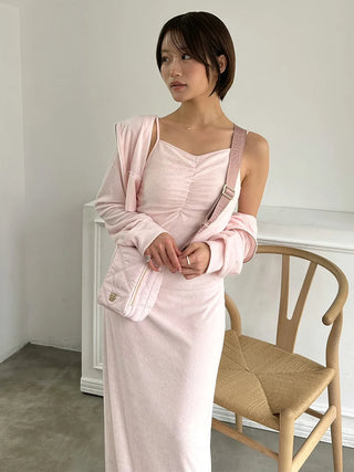 Terry Hoodie & Cami Dress Set