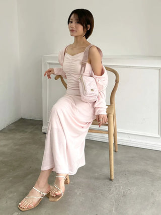 Terry Hoodie & Cami Dress Set