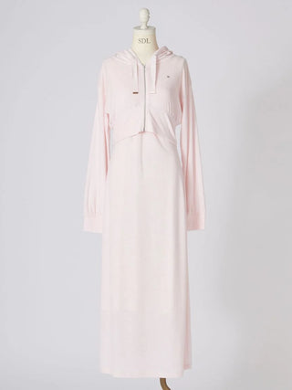 Terry Hoodie & Cami Dress Set