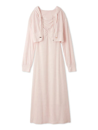 Terry Hoodie & Cami Dress Set