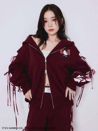 [HELLO KITTY] Lace-Up Pants