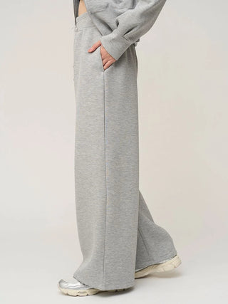 Bonded Wide-Leg Pants