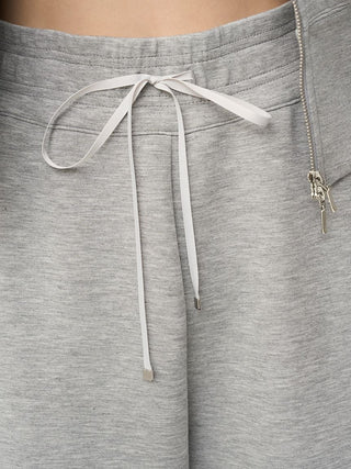 Bonded Wide-Leg Pants