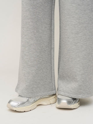 Bonded Wide-Leg Pants