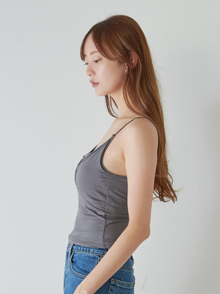 [Chacott] Lace Sheer Top