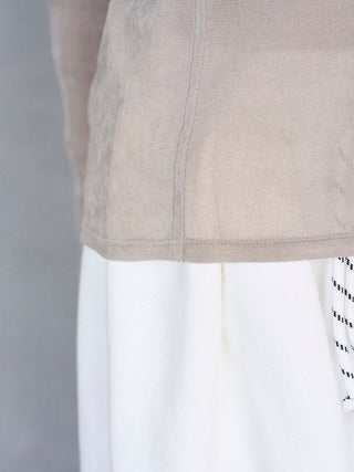 Velour Top with Built-In Bra