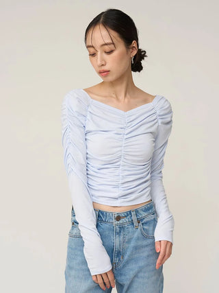 Gathered Cut Pullover