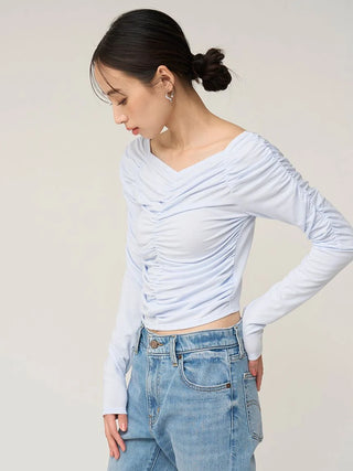 Gathered Cut Pullover