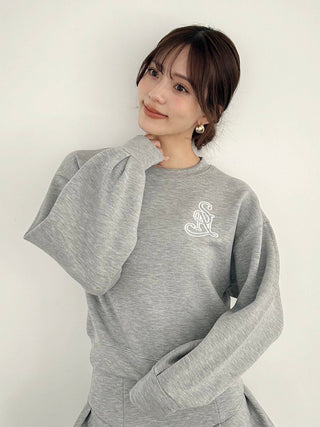 Bonded Logo Sweatshirt Pullover