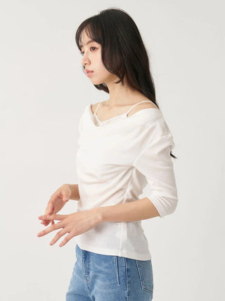 Draped Cami Layered Top