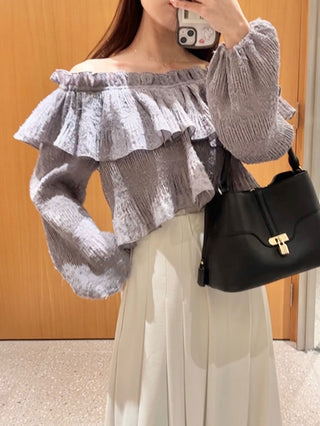 Vintage-Inspired Layered Ruffle Top