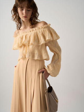 Vintage-Inspired Layered Ruffle Top