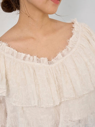 Vintage-Inspired Layered Ruffle Top