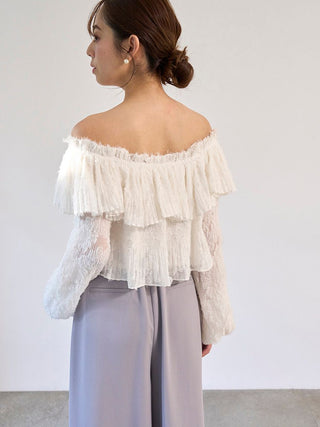 Vintage-Inspired Layered Ruffle Top