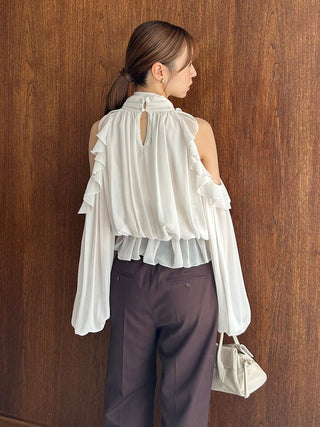 Chiffon Volume Blouse