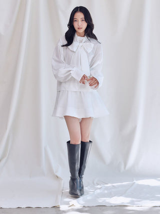 Sustainable Volume Tunic Blouse