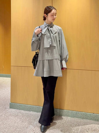 Sustainable Volume Tunic Blouse