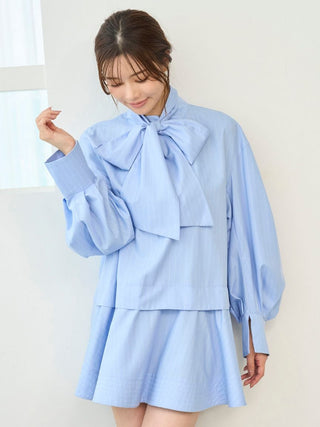 Sustainable Volume Tunic Blouse