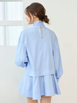 Sustainable Volume Tunic Blouse