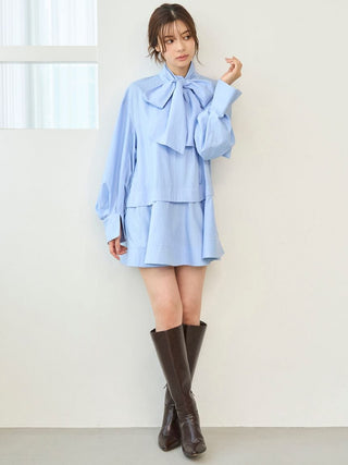 Sustainable Volume Tunic Blouse