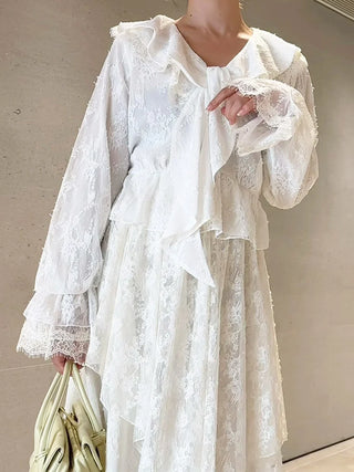 Sustainable Variation Frill Blouse