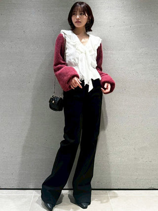 Sustainable Variation Frill Blouse