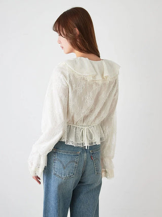 Sustainable Variation Frill Blouse