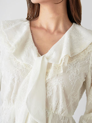 Sustainable Variation Frill Blouse