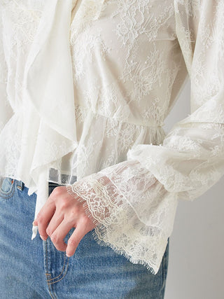 Sustainable Variation Frill Blouse