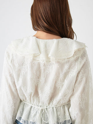 Sustainable Variation Frill Blouse