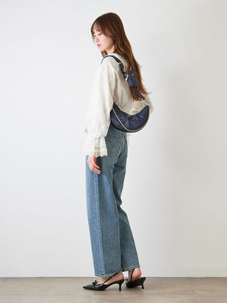 Sustainable Variation Frill Blouse