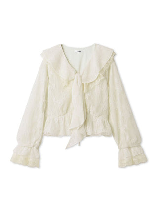 Sustainable Variation Frill Blouse