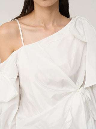 Ribbon-Detail Blouse