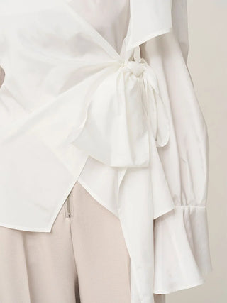 Ribbon-Detail Blouse