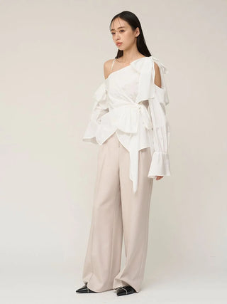 Ribbon-Detail Blouse