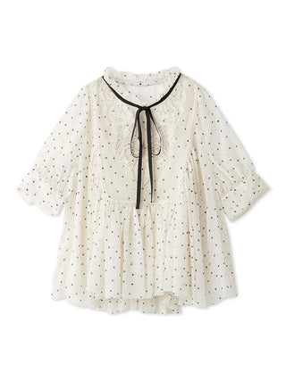 Embroidered Crinkle Blouse