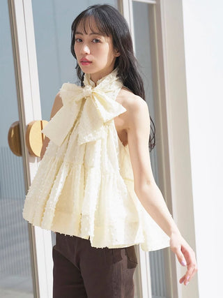 Dobby Dot Blouse